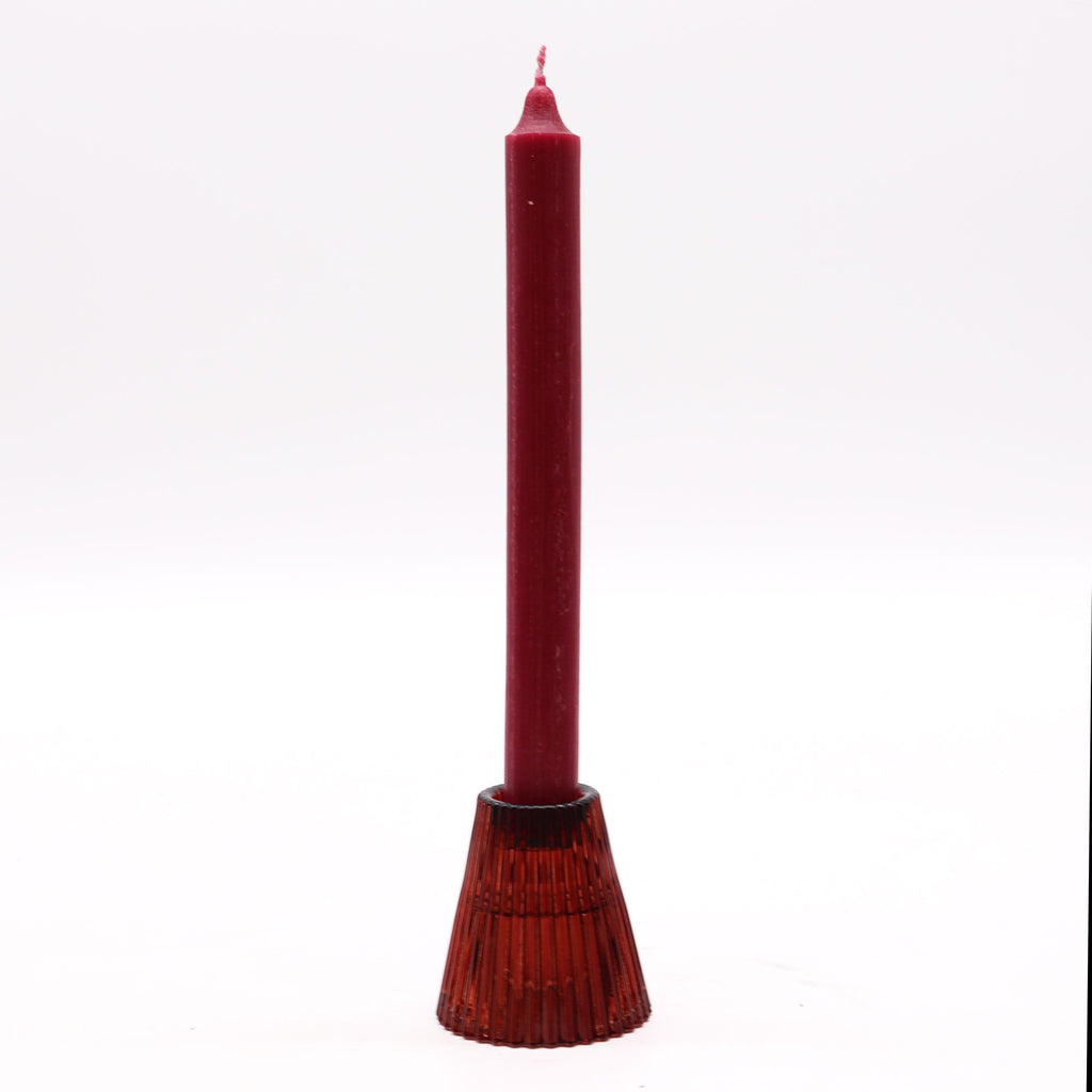 Set of 2 Flip Tealight Holders - Vampire Red – view 2