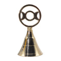 Brass Altar Bell with Triple Moon