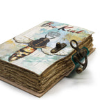 Leather Bee Kind Deckle-Edge Notebook – 18x13 cm – view 5