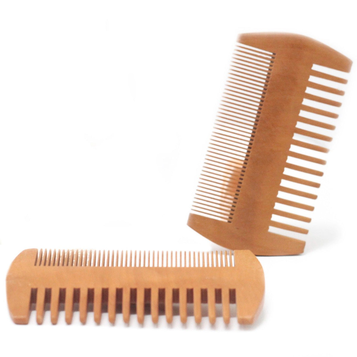 Two Sided Beard Comb - Pear Wood – view 5