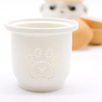 Panda Teapot Set with Three Cups - Orange – view 2