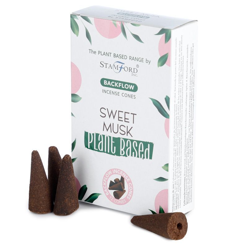 Stamford Backflow Incense Cones - Sweet Musk (12 pack) – view 3