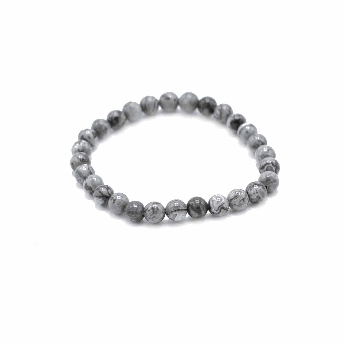 Map Stone Jasper Manifestation Bracelet - Prosperity