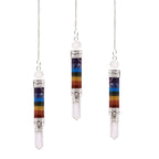 7 Chakra Three-Piece Pendulum