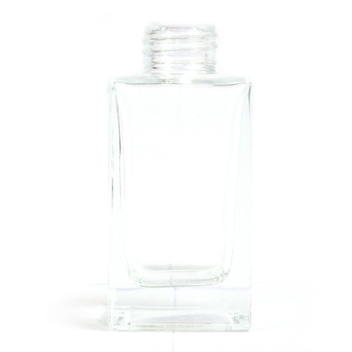 100ml Square Long Reed Diffuser Bottle - Clear
