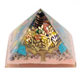 Orgonite Pyramid 70mm - Tree of Life Base
