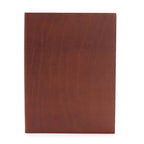 Dark Tan Leather Daily Notebook, 100 Lined Pages – 20x15 cm – view 2