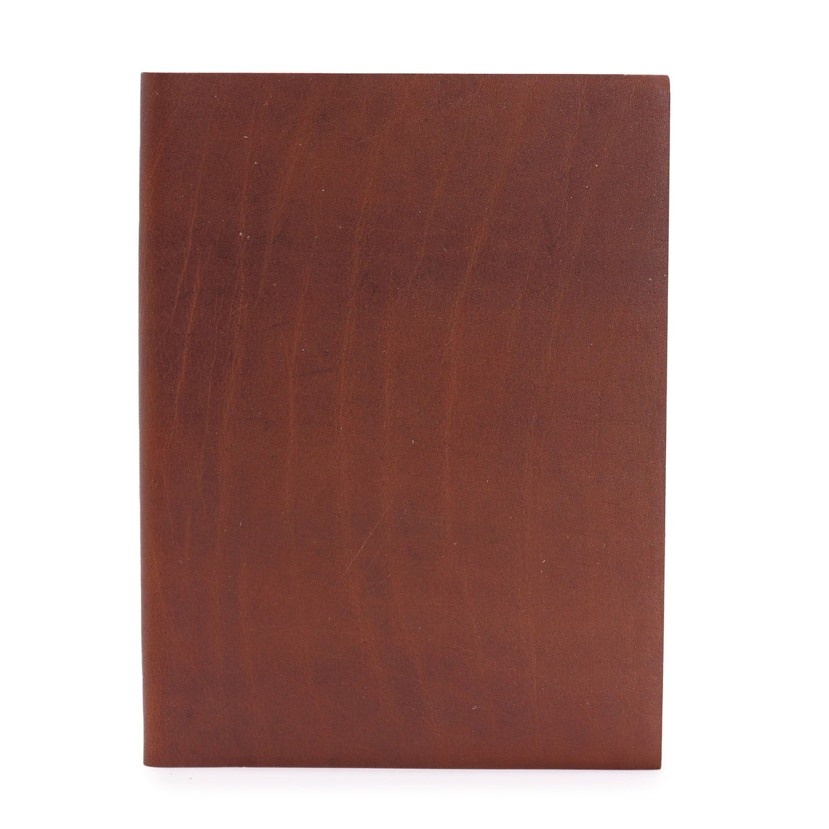 Dark Tan Leather Daily Notebook, 100 Lined Pages – 20x15 cm – view 2