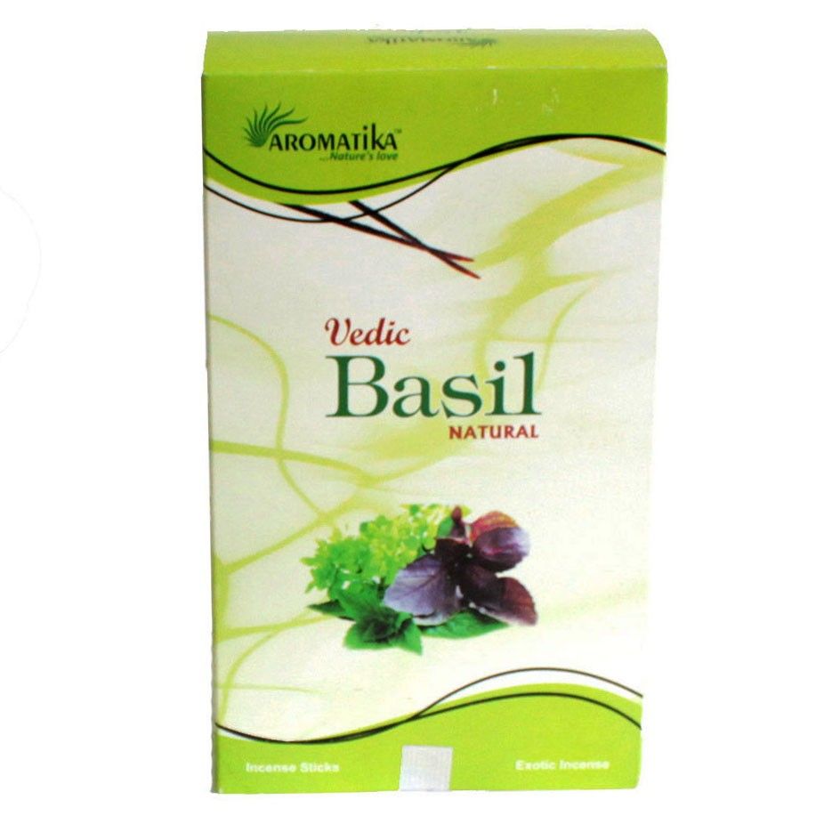 Aromatika Vedic Masala Incense Sticks - Basil
