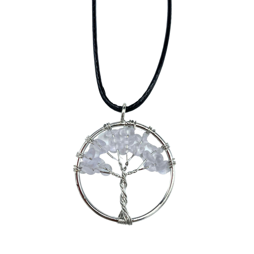 Tree of Life Pendant - Rock Crystal – view 2