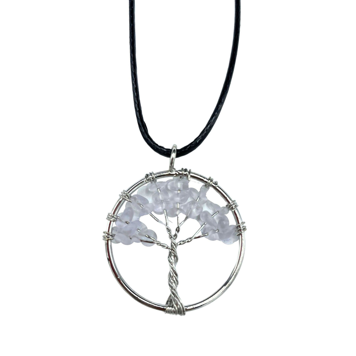 Tree of Life Pendant - Rock Crystal – view 2