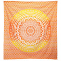 Umrao Mandala Wall Hanging & Beach Throw - Orange