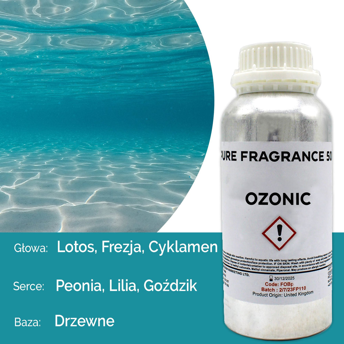 Ozonic Pure Fragrance Oil - 500ml – view 5