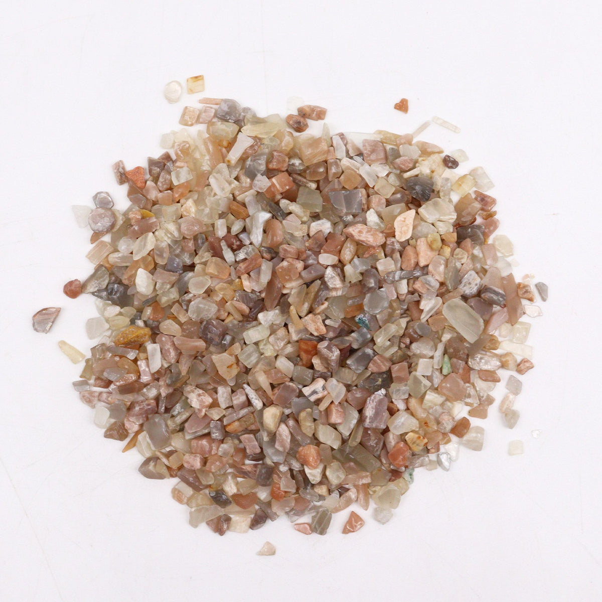 Moonstone Gemstone Chips - 1kg Bulk Bag – view 3