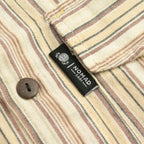 Nomad Sari Grandad Shirt - Brown Beige - XL – view 11