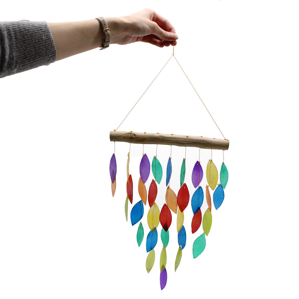 Rainbow Leaf Wind Chime, Medium – view 2