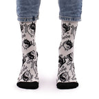 Hop Hare Bamboo Socks (36-40) - Ying Yang – view 6