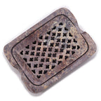 Soapstone Soap Dish & Drainer, Square – view 4
