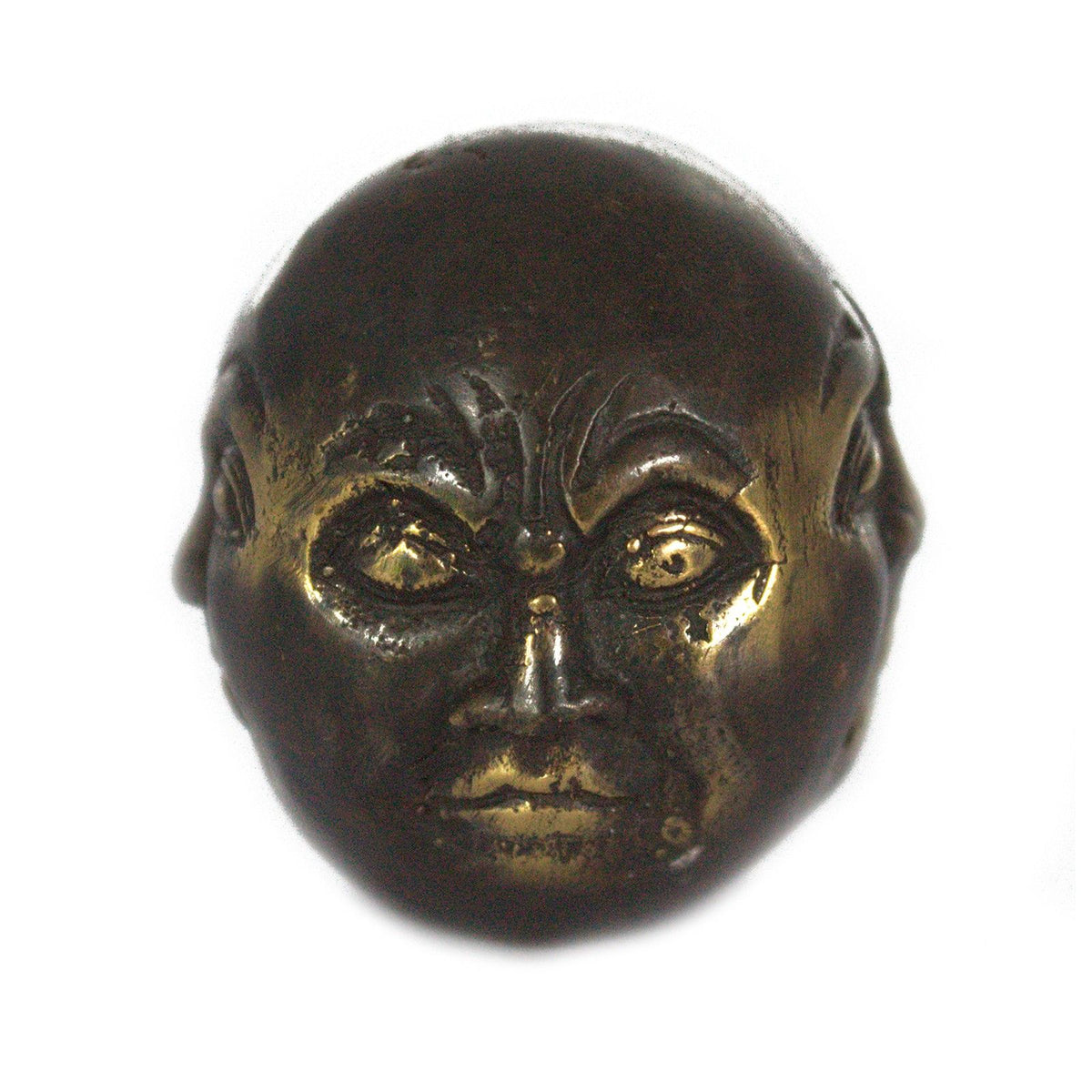 Four-Faced Buddha Statue – Brass, 4.5 cm – view 2