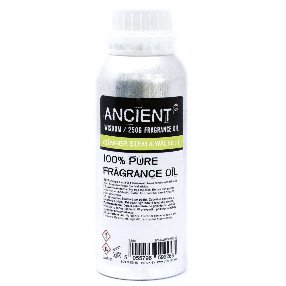 Ginger Stem & Walnut Fragrance Oil 250g