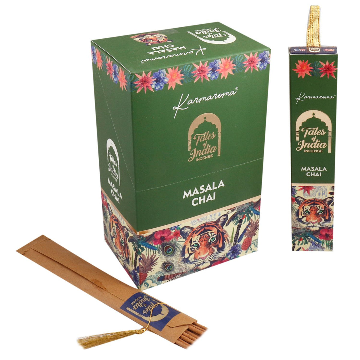 Tales of India Hand Rolled Incense Sticks, Masala Chai