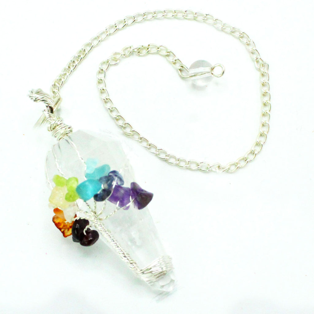 Magic Pendulum - Seven Chakra Rock Quartz – view 4