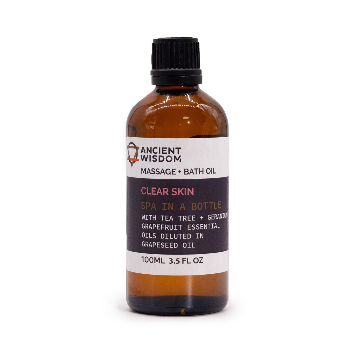 Clear Skin Massage Oil with Tea Tree and Grapefruit - 100ml – view 9