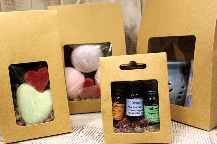 Soap-Size Flat-Pack Window Box 9.5x13x4.3 cm – view 3