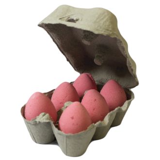 Bath Eggs - Cherry, Pack of 6 – view 3