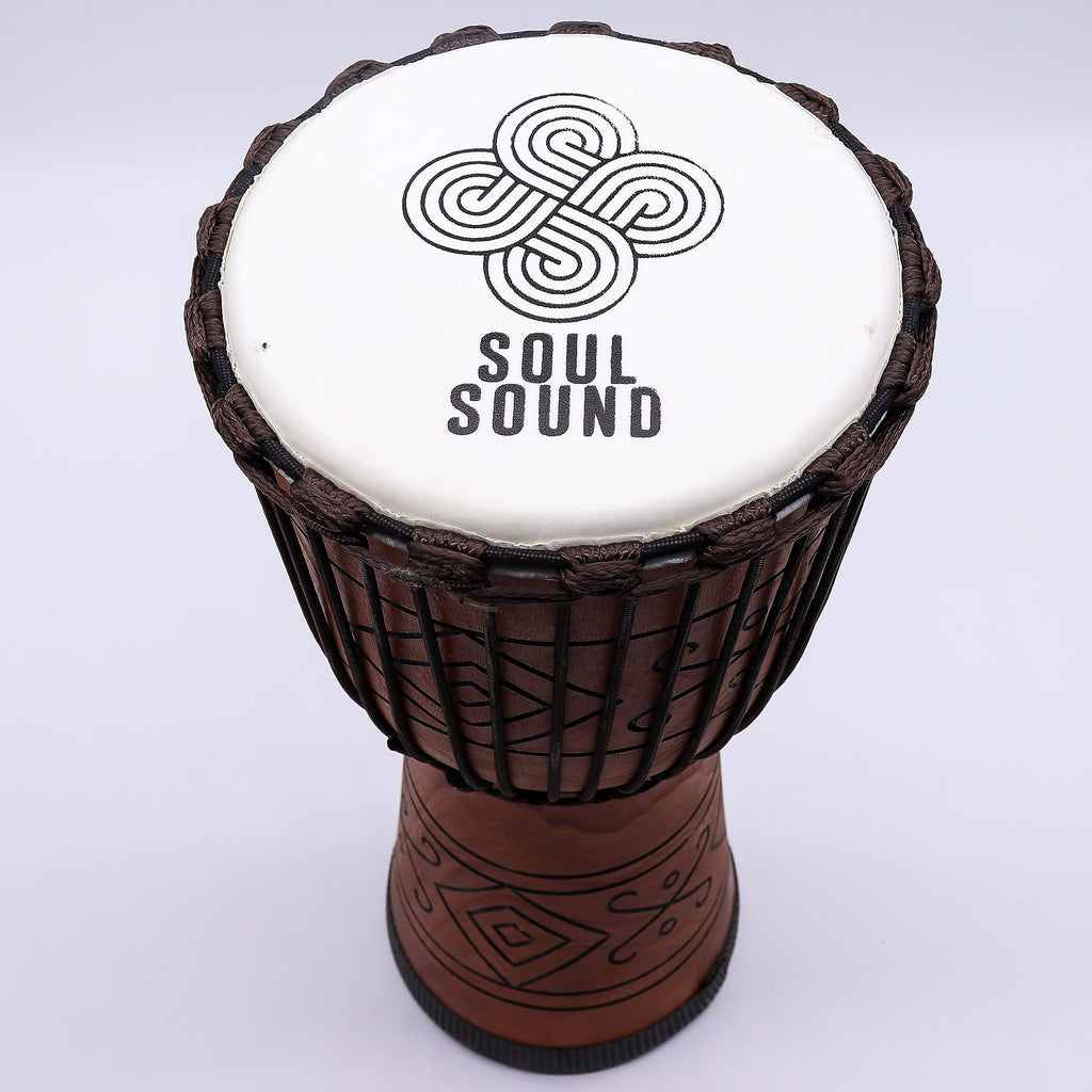 Large Pro Djembe Drum - Soul Sound - 50cm, 22cm Head – view 2