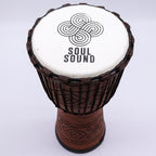 Large Pro Djembe Drum - Soul Sound - 50cm, 22cm Head – view 2