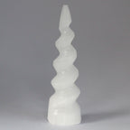 Selenite Spiral Tower - 15 cm – view 3