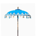 Bali Patio Parasol - Turquoise Cotton - 2 m