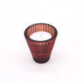 Set of 2 Flip Tealight Holders - Vampire Red