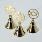 Brass Altar Bell with Triquetra