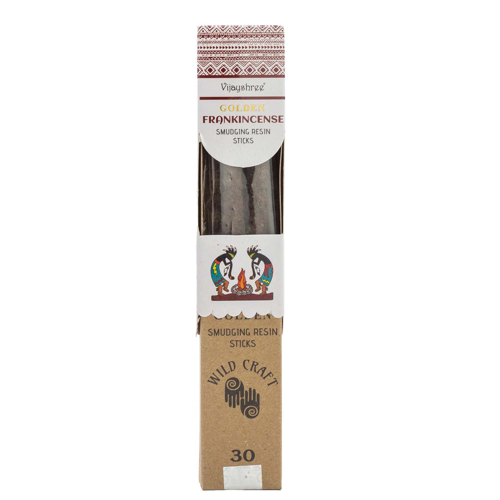 Golden Frankincense Smudging Resin Sticks - 30g Pack of 6 – view 6