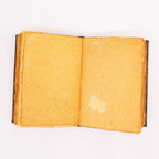 Hefty Brown Tan Leather Book, Zinc Pentagon – 18x25 cm – view 3