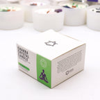 Heart Chakra Crystal Candle - Rose Musk with Rose Quartz – view 4