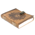 Leather Greenman Notebook, 200 Pages – 15.5x20 cm