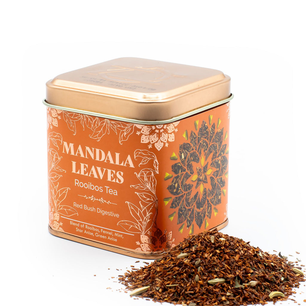 Red Bush Digestive Rooibos Fennel Tea Tin 50g – view 7