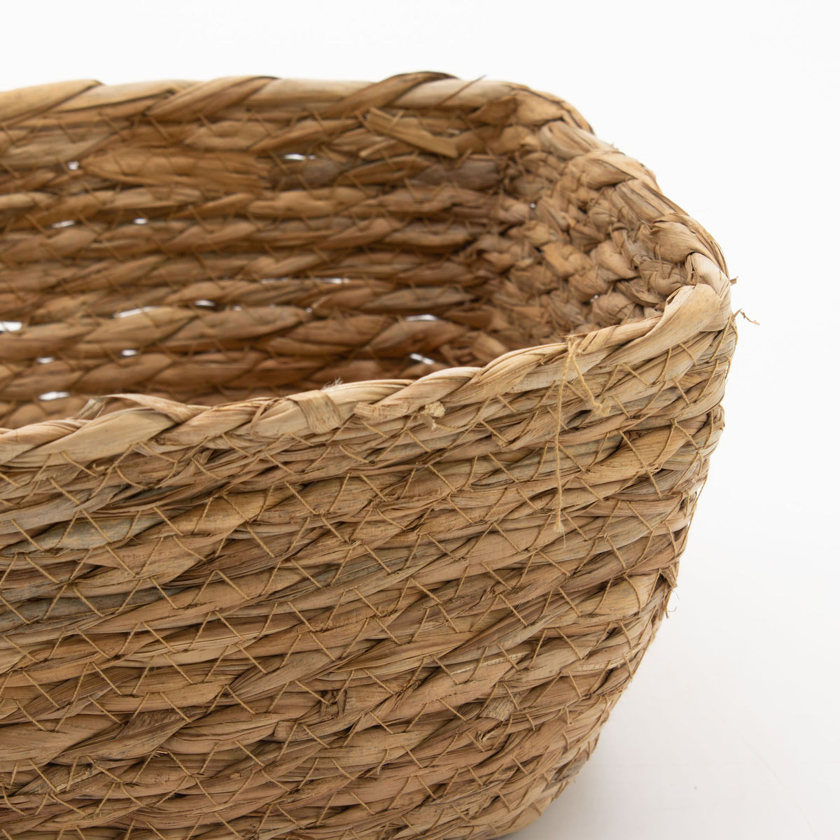 Seagrass Square Baskets, Natural, Set of 3 – view 6