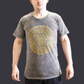 Nomad Sari Stonewashed T-Shirt - Chakra - Dark Grey - Small