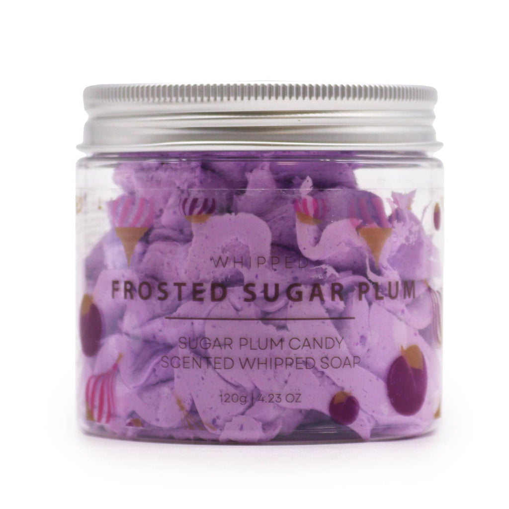 Frosted Sugar Plum Whipped Cream Soap 120g – view 5