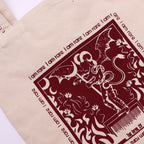 Hop Hare Cotton Canvas Tote Bag - I am Rare – view 2