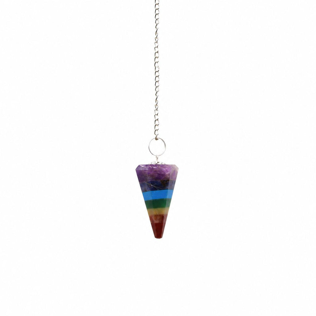 7 Chakra Slice Pendulum – view 4