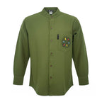 Nomad Sari Kathmandu Shirt - Forest Green - Medium – view 3