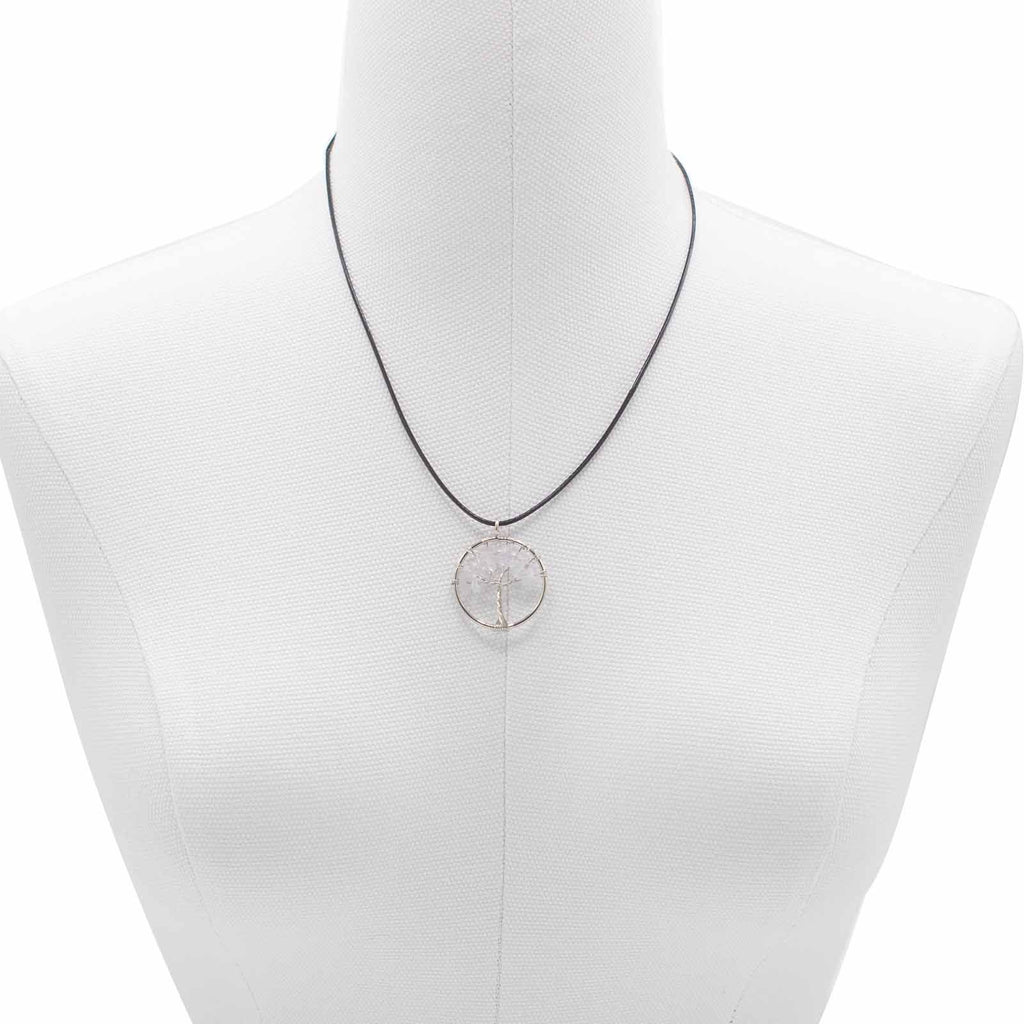 Tree of Life Pendant - Rock Crystal – view 5