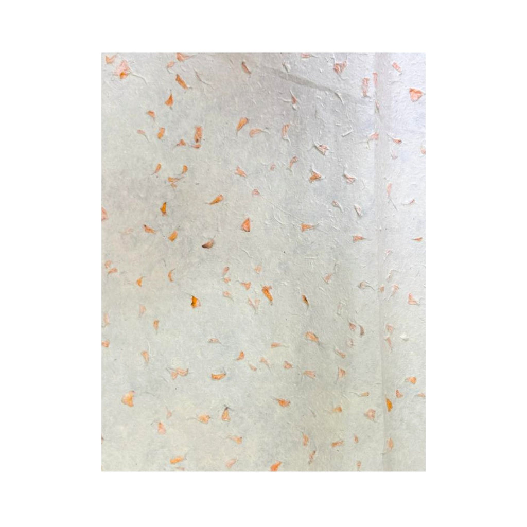 Lokta Wrapping Paper 51x76cm, Marigold, Pack of 5 – view 3