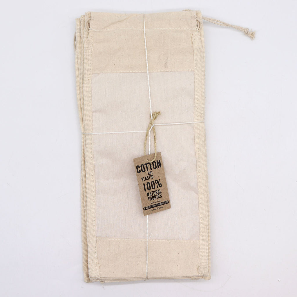 Long Cotton Window Pouch 35x15cm – view 3