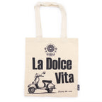 La Dolce Vita Cotton Tote Bag - Natural – view 2